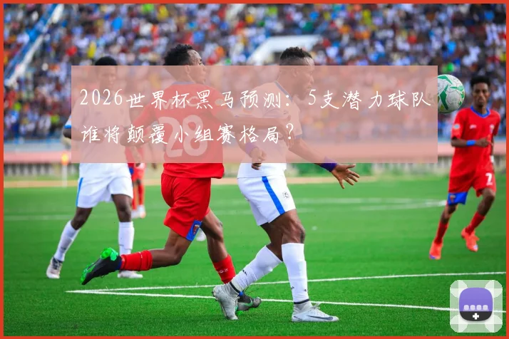 2026世界杯黑马预测:5支潜力球队谁将颠覆小组赛格局?